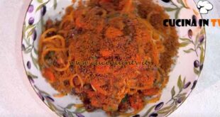 È sempre mezzogiorno | Spaghetti olive e capperi ricetta David Fiordigiglio