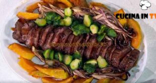 È sempre mezzogiorno | Filetto di manzo al chinotto ricetta gemelli Billi