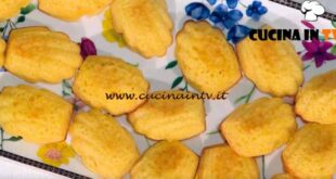 È sempre mezzogiorno | Madeleine ricetta Chloe Facchini