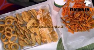 È sempre mezzogiorno | Frittura di pesce e verdure ricetta Gemelli Billi