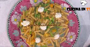È sempre mezzogiorno | Sedanini con asparagi selvatici ricetta Antonella Ricci