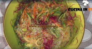 È sempre mezzogiorno | Spaghetti di riso primaverili ricetta Francesca Marsetti