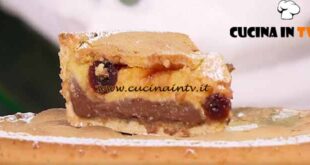 È sempre mezzogiorno | Crostata crema e amarene ricetta Antonio Paolino