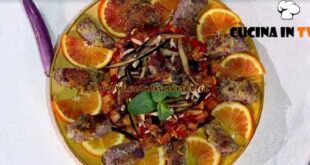 È sempre mezzogiorno | Involtini alla messinese e caponata ricetta Fabio Potenzano