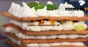 È sempre mezzogiorno | Millefoglie di asparagi ricetta Daniele Persegani