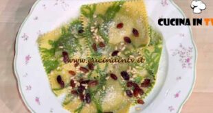 È sempre mezzogiorno | Tortelloni colorati con ortiche ricetta Daniele Persegani