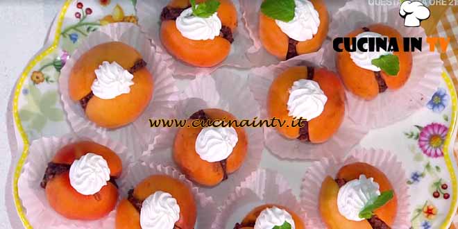 È sempre mezzogiorno | Albicocche golose ricetta Daniele Persegani