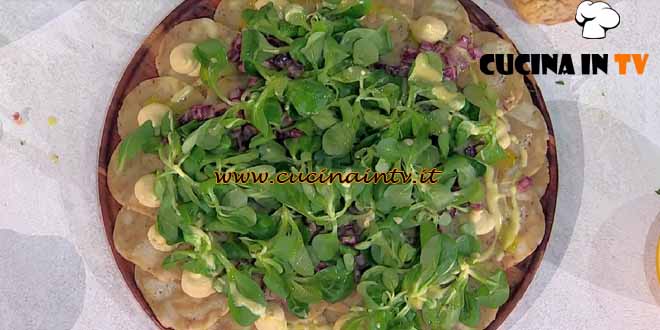È sempre mezzogiorno | Carpaccio di canederli ricetta Cristian Bertol