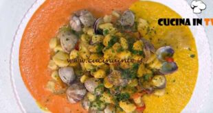È sempre mezzogiorno | Gnocchi con vongole e peperoni ricetta Michele Farru