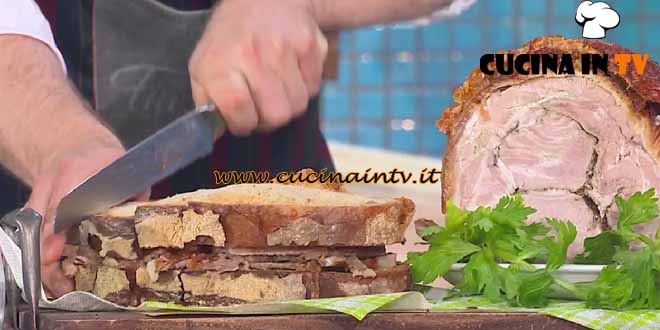 È sempre mezzogiorno | Panino con la porchetta ricetta Fulvio Marino