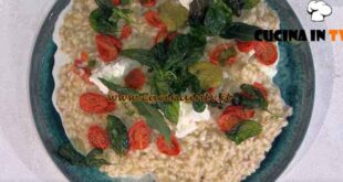 È sempre mezzogiorno | Risotto alla parmigiana di melanzane ricetta Sergio Barzetti