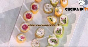 È sempre mezzogiorno | Sushi di frittate ricetta Barbara Agosti