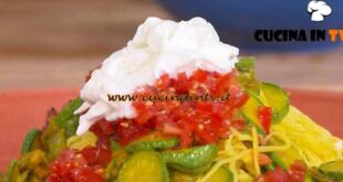 È sempre mezzogiorno | Tagliolini fiori di zucca e stracciatella ricetta Giusina Battaglia