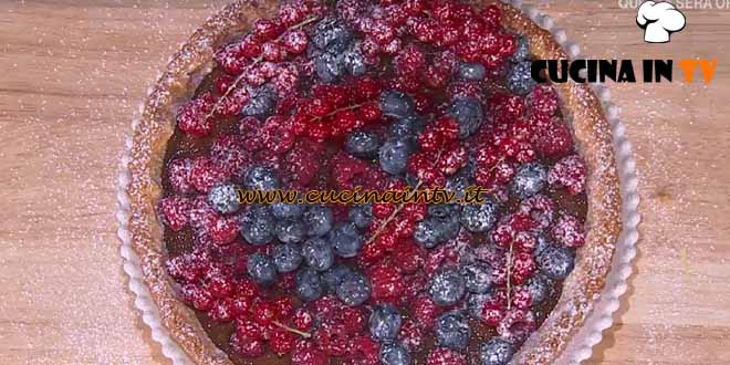 È sempre mezzogiorno | Crostata ai frutti di bosco ricetta Daniele Persegani