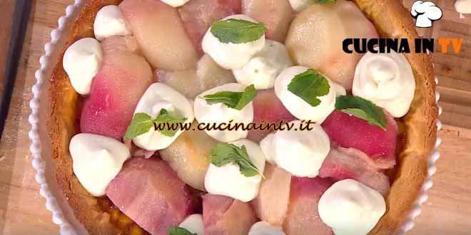 È sempre mezzogiorno | Crostata alle pesche ricetta Chloe Facchini