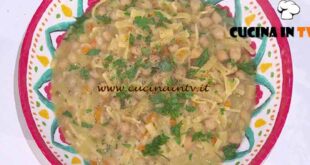 È sempre mezzogiorno | Pasta e ceci ricetta Antonio Paolino