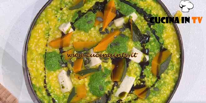 È sempre mezzogiorno | Risotto alla zucca arrostita ricetta Sergio Barzetti