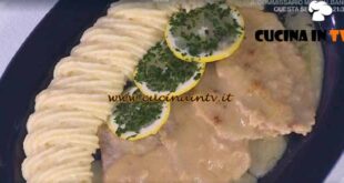 È sempre mezzogiorno | Scaloppine al limone ricetta Daniele Persegani