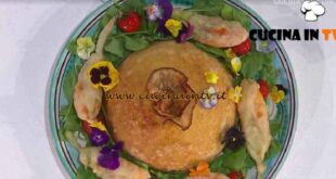 È sempre mezzogiorno | Zuccotto alle verdure di fine estate ricetta Fabio Potenzano