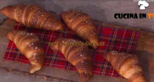 È sempre mezzogiorno |Croissant svizzeri ricetta Fulvio Marino