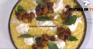 È sempre mezzogiorno |Risotto castagne e gorgonzola ricetta Sergio Barzetti