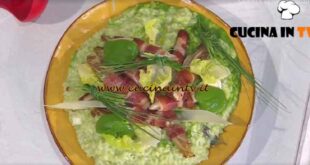 È sempre mezzogiorno | Risotto lattuga e brie ricetta Sergio Barzetti