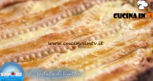 Sapore Salentino |Crostata di ricotta ricetta Francesca Micoccio