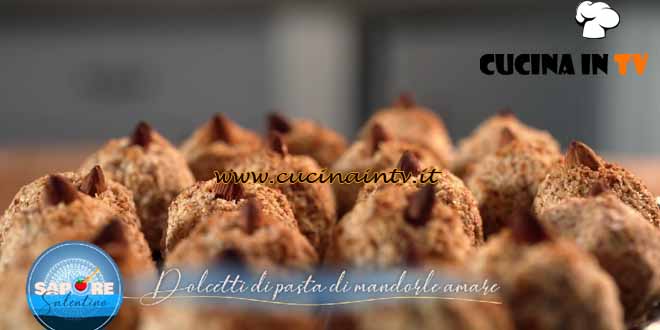 Sapore Salentino |Dolcetti di pasta di mandorle amare ricetta Francesca Micoccio