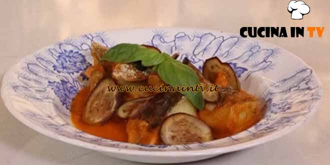 A tavola con Lorenzon |Conchiglioni ripieni alla norma ricetta Antonio Lorenzon