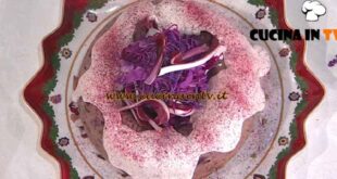 È sempre mezzogiorno | Anello di riso e radicchio ricetta Sergio Barzetti