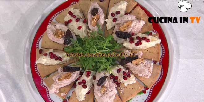 È sempre mezzogiorno | Centrotavola salato ricetta Francesca Marsetti