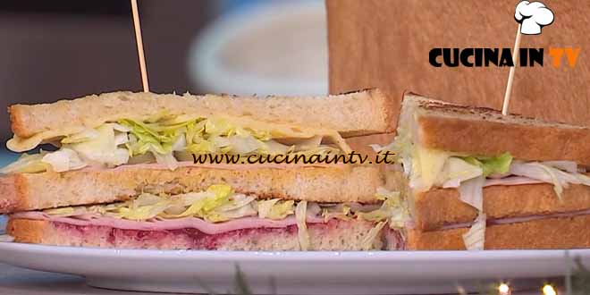 È sempre mezzogiorno | Club sandwich del thanksgiving ricetta Fulvio Marino