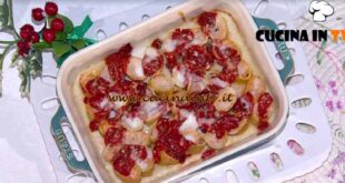 È sempre mezzogiorno | Paccheri ripieni alla marinara ricetta Daniele Persegani