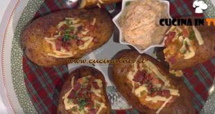 È sempre mezzogiorno | Patate farcite a festa ricetta Andrea Mainardi