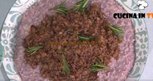 È sempre mezzogiorno | Risotto al vino e salsiccia ricetta Sergio Barzetti