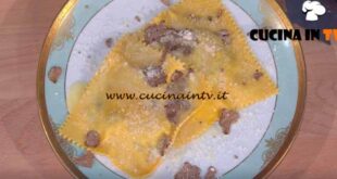 È sempre mezzogiorno | Uovo in raviolo ricetta Daniele Persegani