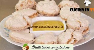 La cucina delle monache | Brutti buoni con zabaione