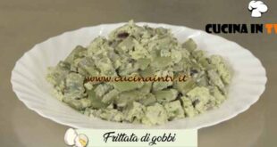 La cucina delle monache | Frittata di gobbi