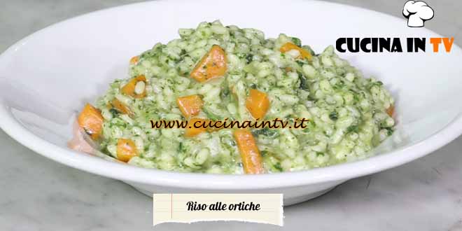 Le ricette del convento | Riso alle ortiche