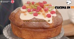 Natale in cucina con Food Network | Panettone glassato ricetta Csaba dalla Zorza