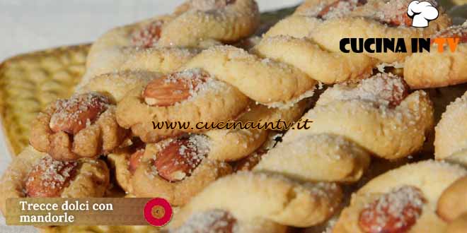 Sapore Salentino |Trecce dolci con mandorle ricetta Francesca Micoccio