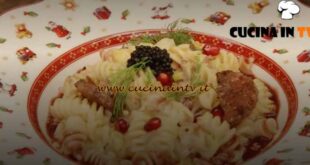 A casa di Lorenzon - Le ricette delle feste |Fusilli con porro e cotechino ricetta Antonio Lorenzon