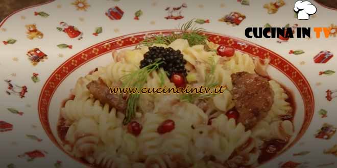 A casa di Lorenzon - Le ricette delle feste |Fusilli con porro e cotechino ricetta Antonio Lorenzon