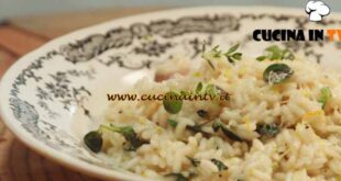 Cucina economica | Risotto al vino bianco con le erbette ricetta Csaba Dalla Zorza
