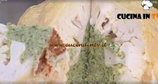 È sempre mezzogiorno | Cavolfiore ripieno al forno ricetta Daniele Persegani