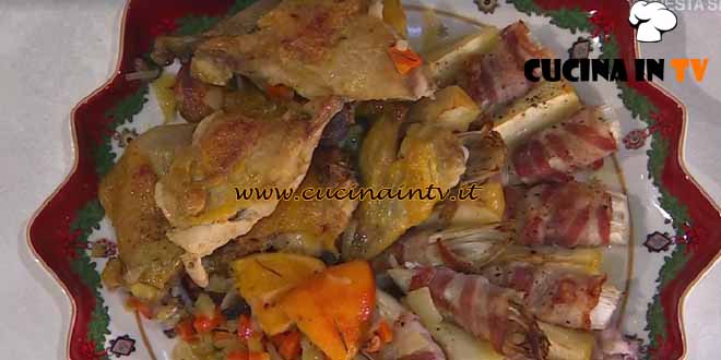 È sempre mezzogiorno | Faraona al forno ricetta Francesca Marsetti