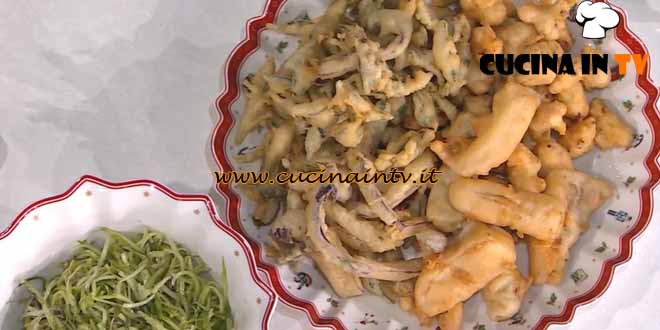 È sempre mezzogiorno | Fritto alla romana con puntarelle ricetta Gian Piero Fava