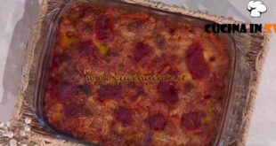 È sempre mezzogiorno | Pasta al forno delle feste ricetta Antonella Ricci