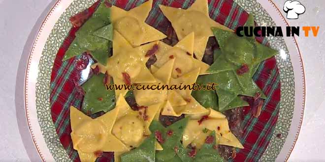 È sempre mezzogiorno | Stelle di pasta ripiena ricetta Fabio Potenzano