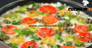 Le ricette di Peppe Guida | Riso alle erbe e fior di latte con capperi e pomodorini ricetta Peppe Guida